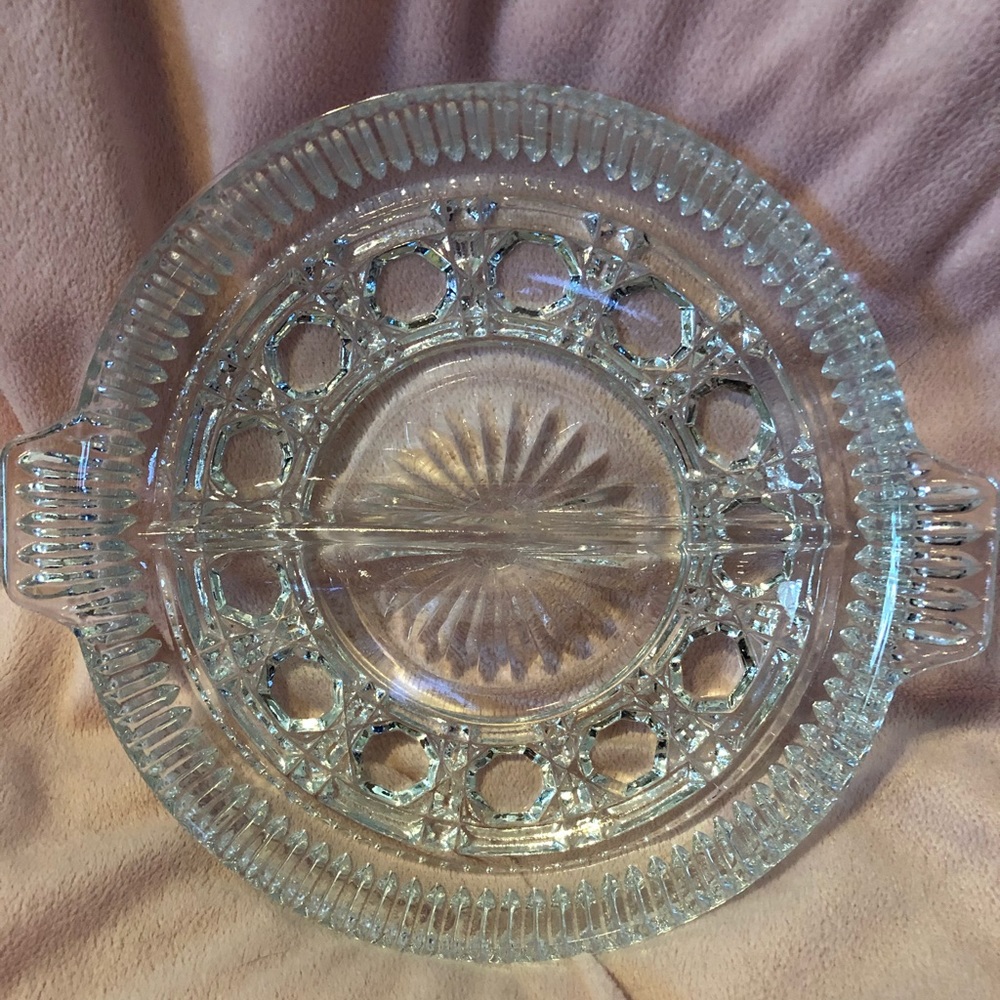 Vintage Style Glass Dish